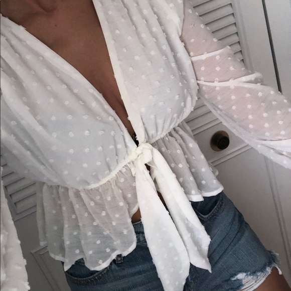 Vici Tops - White blouse